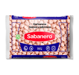 Garbanzos, Marca Sabanero, Bolsa 350 g