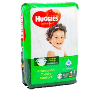 Pañal huggies unitario G