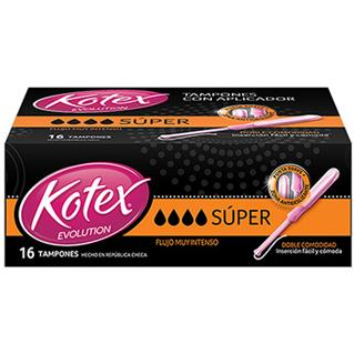 TAMPON KOTEX SUPER 16X8