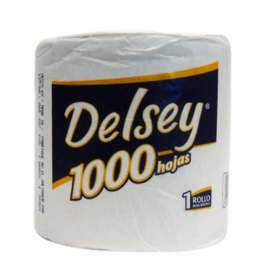 PAPEL HIGIENICO DELSEY 1000 H