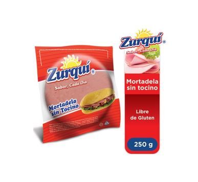 Mortadela sin tocino Zurqui 250g