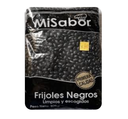 Frijol Negro, Marca Mi Sabor, Bolsa 800g