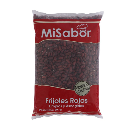 Frijol rojo, Marca Mi Sabor , Bolsa 800 g