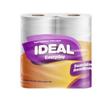 Papel Higienico Ideal Premium Every Day, 4 rollos