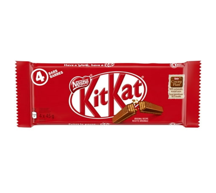 Chocolate Kit Kat, Marca Nestle, 4 Pack