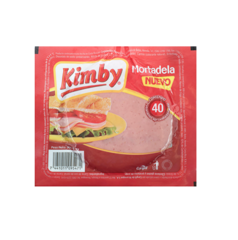 Mortadela Sin Tocino, Marca Kimby 500g