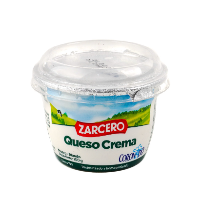 Queso crema Zarcero 100g