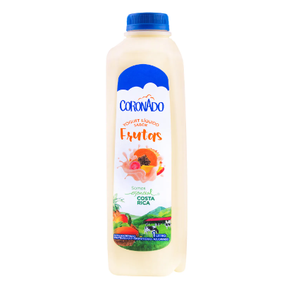 Yogur líquido de Frutas marca Coronado 1L