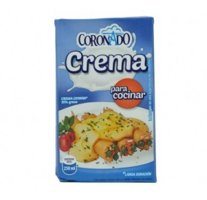 Crema Dulce Coronado UHT 250ml