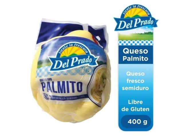 Queso Palmito Marca Del Prado bola 400g