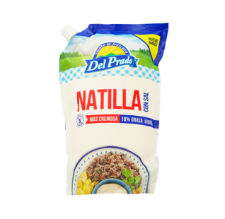 Natilla del prado con sal 400g doy pack