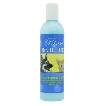 Shampu p/perro Dr.lutz azul 240ml