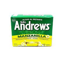 Andrews manzanilla sobre