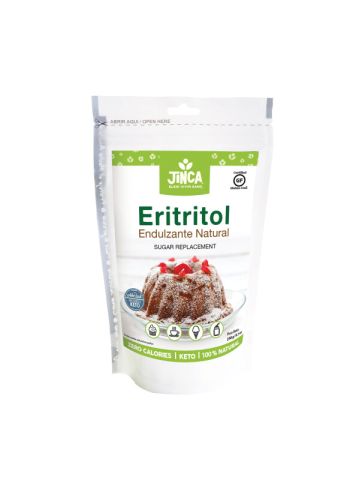 Endulzante Natural Eritritol, Marca Jinca, 230g