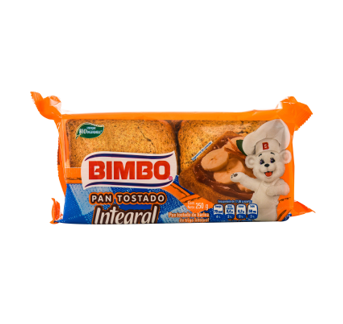 Pan tostado integral bimbo 250 g