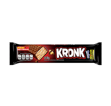 Galleta Wafer Sabor Maní Kronk, Marca Marinela, 33g