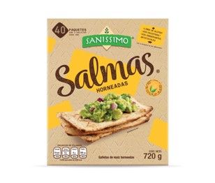 Sanissimo Salmas Horneadas 40 Unidades / 18 g