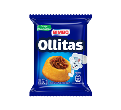 Quequito Ollitas Dulce de Leche Marinela 65g