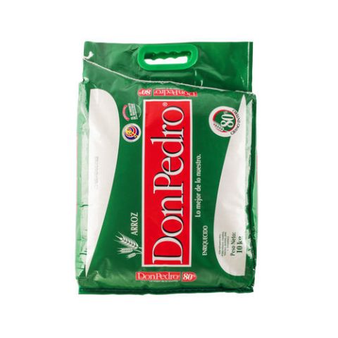 Arroz 80% marca Don Pedro 10kg