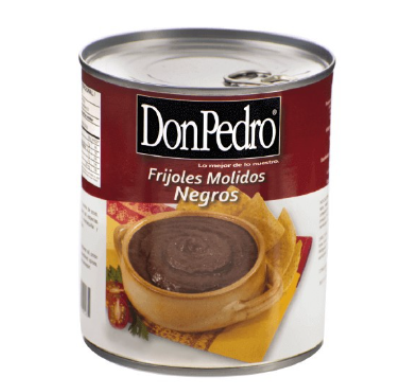 Frijoles Molidos Don Pedro Negros 425g