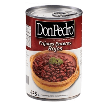 Frijoles Rojos  Molidos Don Pedro 425g