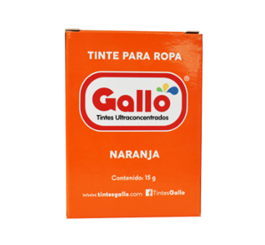 Tintes Gallo Naranja 15g