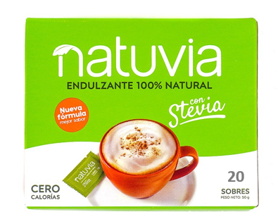 Endulzante Natuvia 20`s