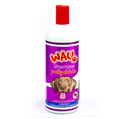 Shampoo  Wau Pulguicida 550 mL