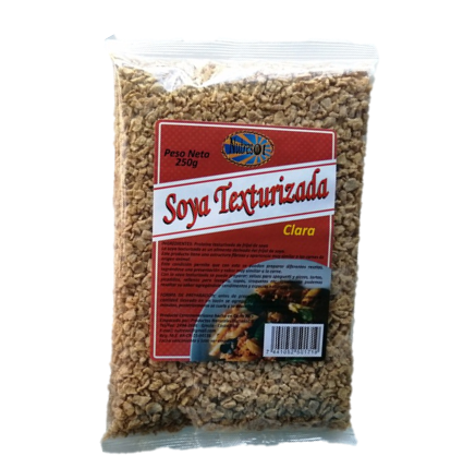 Soya Texturizada Clara, Nutresol, Empaque 250g