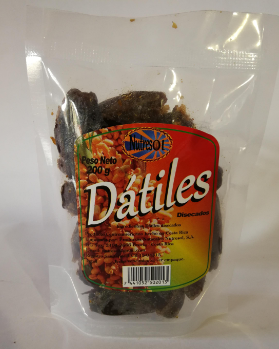 Dátiles Secos marca Nutresol paquete 200g