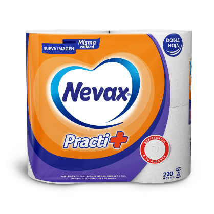 Papel Higienico Nevax HD Practimas 1*4