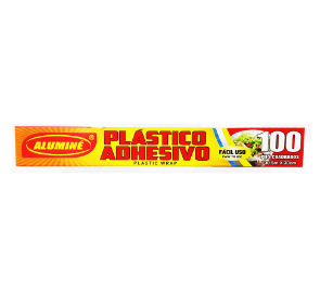 Plastico adhesivo alumine 100