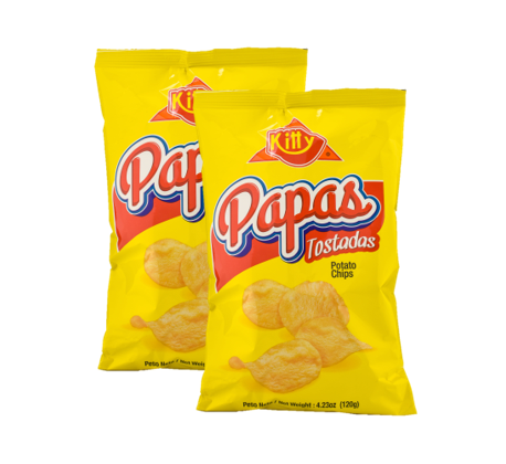 Papa tostada, Marca Kitty, Oferta 2pack 120g