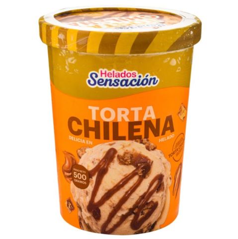 Helado Torta Chilena Sensacion 496g 1/4 S