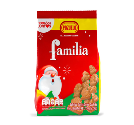 Galleta Navidad Familia 150g