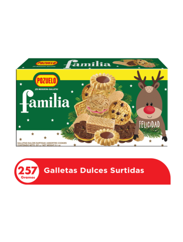 Galleta Noche Buena, Pozuelo, Caja 257g