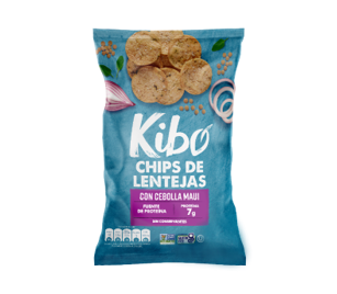 Chips de Lentejas con Cebolla Maui Kibo 156g