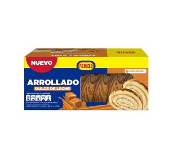 Arrollado Dulce de Leche  Pozuelo 320g