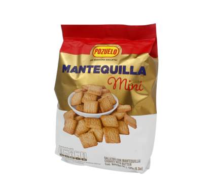 Galleta Mini Mantequillas bolsa 180g