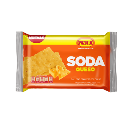 Galleta Soda Queso Unidad 25g