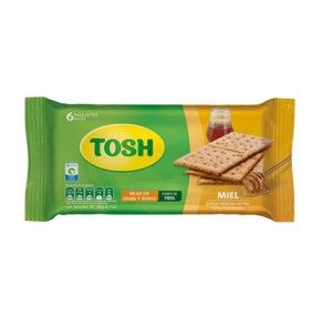 Galletas Tosh Miel, 180g 6paq