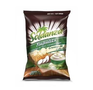 Yuquitas con Crema y Cebolla SOLDANZA 45g