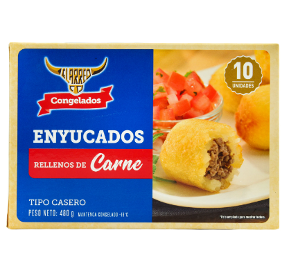 Enyucado de Carne El Arreo Empaque 440g