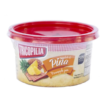 Jalea de piña marca Tricopilia taza 275g