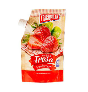 Mermelada de fresa, Marca Tricopilia, Emp. Doy Pac