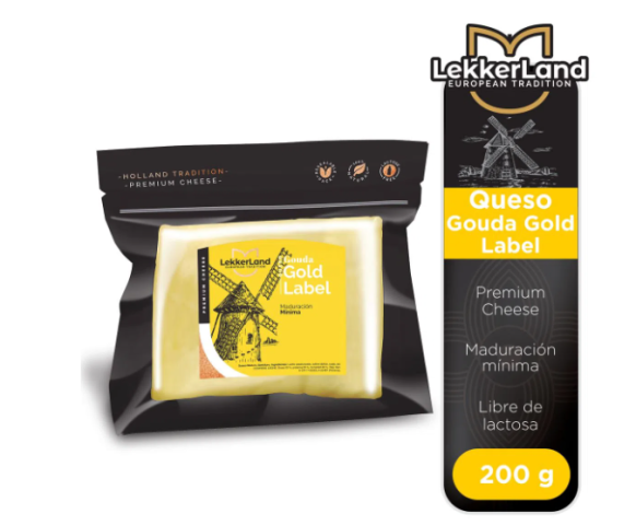 Queso Gouda Gold LekkerLand 200g