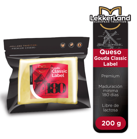 Queso Gouda Clásico LekkerLand 200g