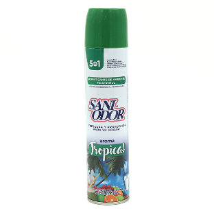 Aromatizante Aero Saniodor Tropical 300ml