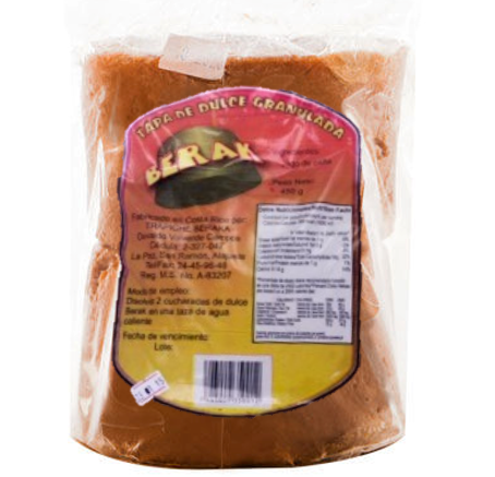 Dulce granulado de caña Beraka bolsa 450g