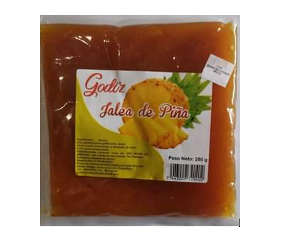 Jalea Piña , Marca Godiz , Empaque 200 g